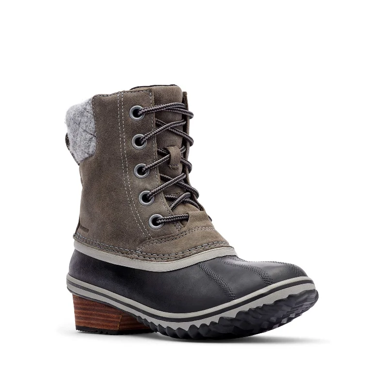Breathable Shoes Discount Women's Shoes Sorel SLIMPACK II LACE Winter Boots 1702251052 QUARRY / BLACK Breathable Shoes Discount Women's Shoes Sorel SLIMPACK II LACE Winter Boots 1702251052 QUARRY / BLACK