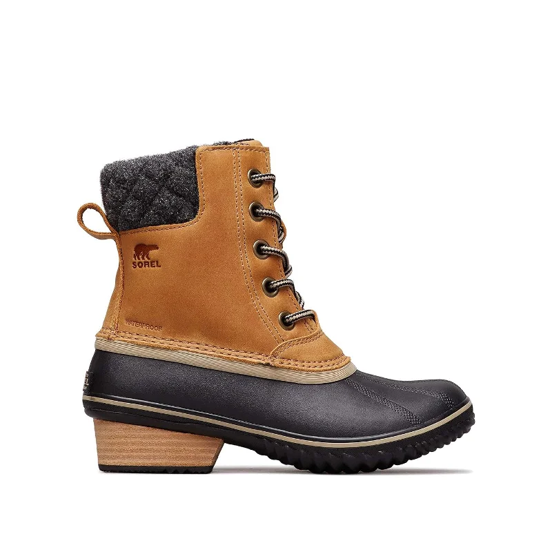 Statement Boots Offer Women's Shoes Sorel SLIMPACK II LACE Winter Boots 1702251286 ELK / BLACK Statement Boots Offer Women's Shoes Sorel SLIMPACK II LACE Winter Boots 1702251286 ELK / BLACK