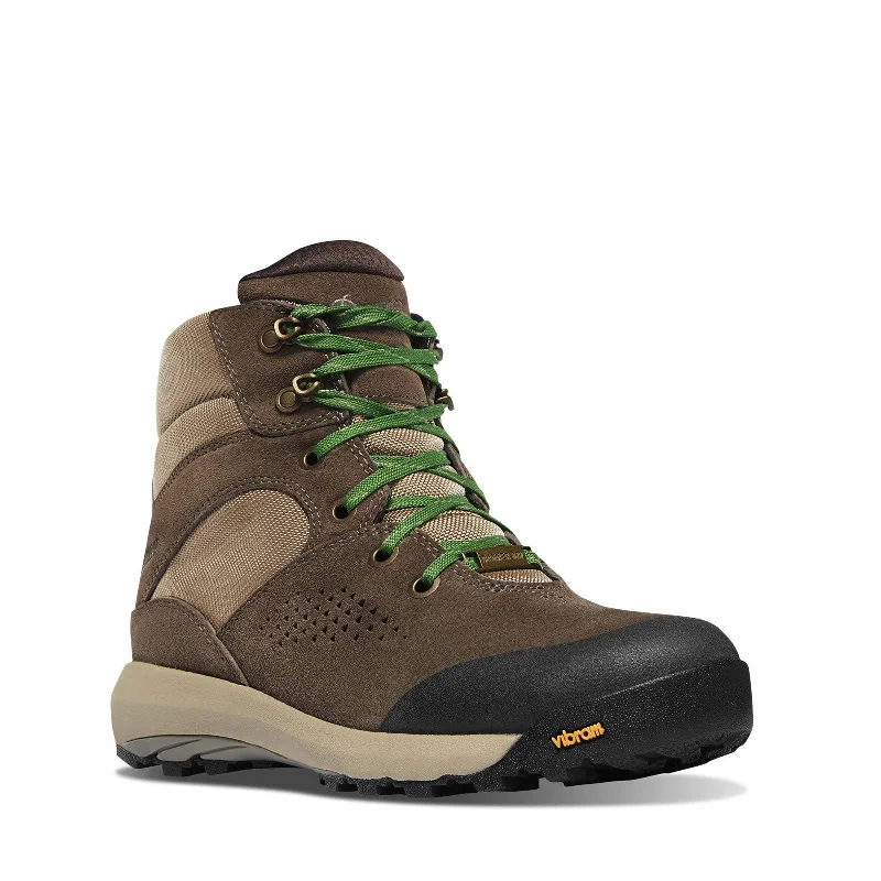 Statement Footwear Discount Women's Shoes Danner INQUIRE MID 5" Waterproof Hiking Boots 64532 BROWN / CACTUS Statement Footwear Discount Women's Shoes Danner INQUIRE MID 5" Waterproof Hiking Boots 64532 BROWN / CACTUS