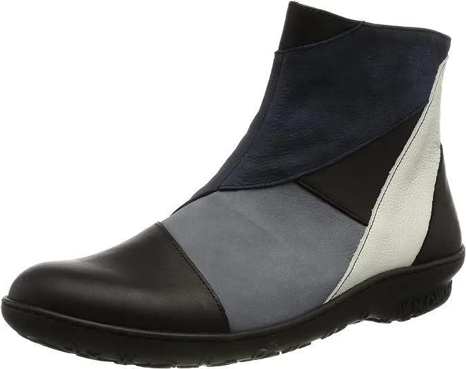 Chic Styles ART 1434 Antibes Multi-Leather Women's Boot