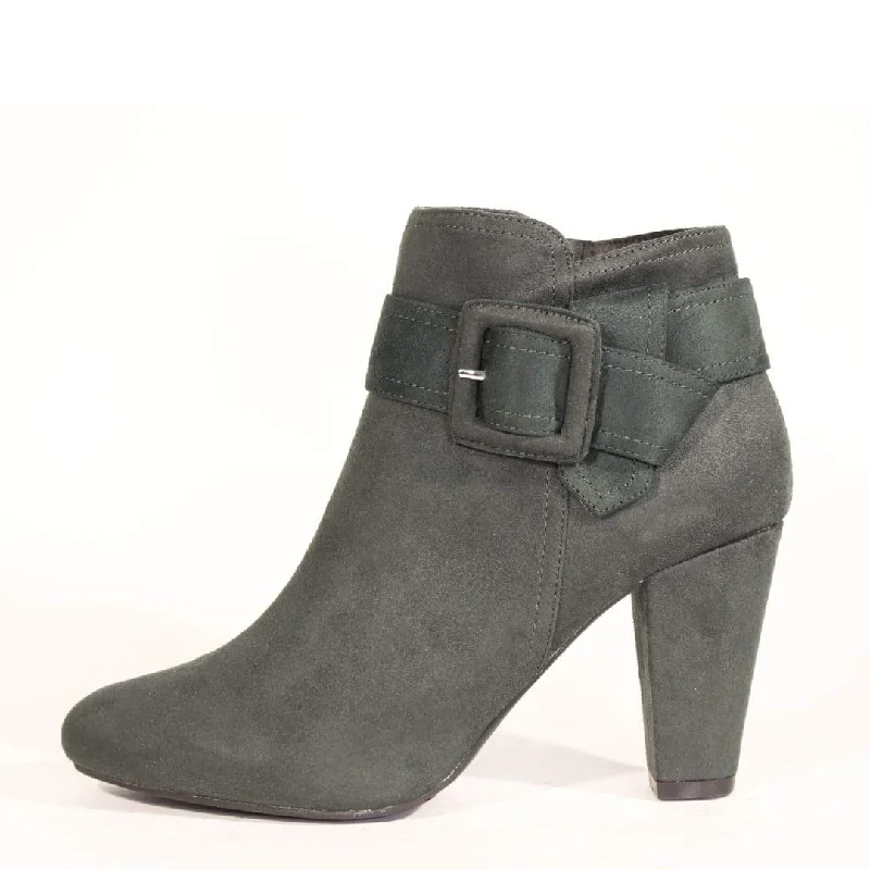 Stylish Looks Debbie Suede Booties