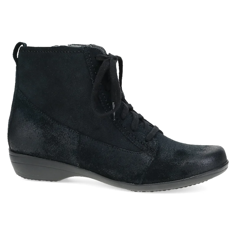 Exclusive Deals Online Fergie Black Burnished Suede