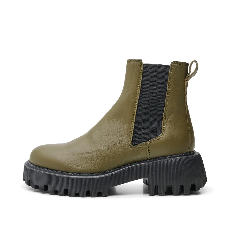 Sporty Fashion Offers Posey chelsea boot leather - ALGAE