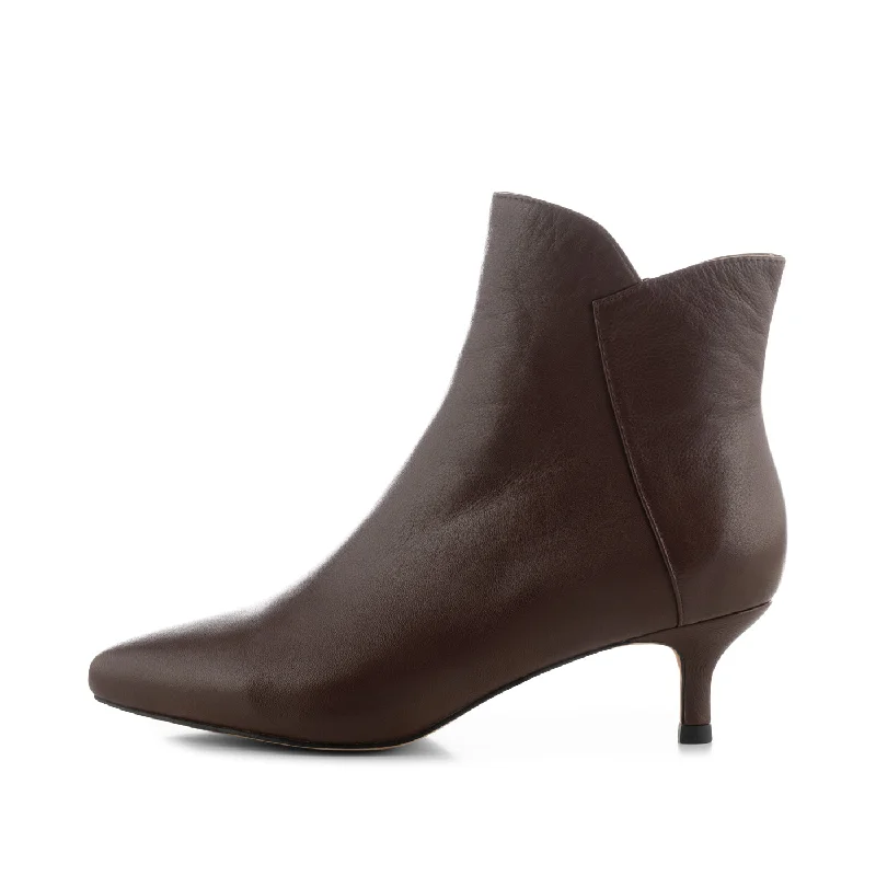 Refined Fashion Sale Saga boot leather - BROWN