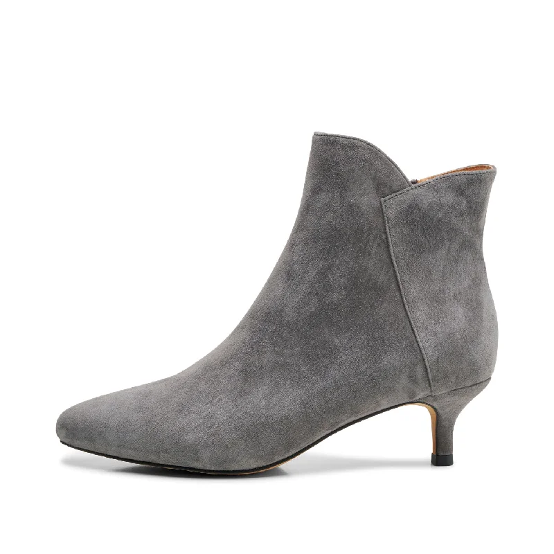 Vintage-Modern Style Offers Saga boot suede - GREY