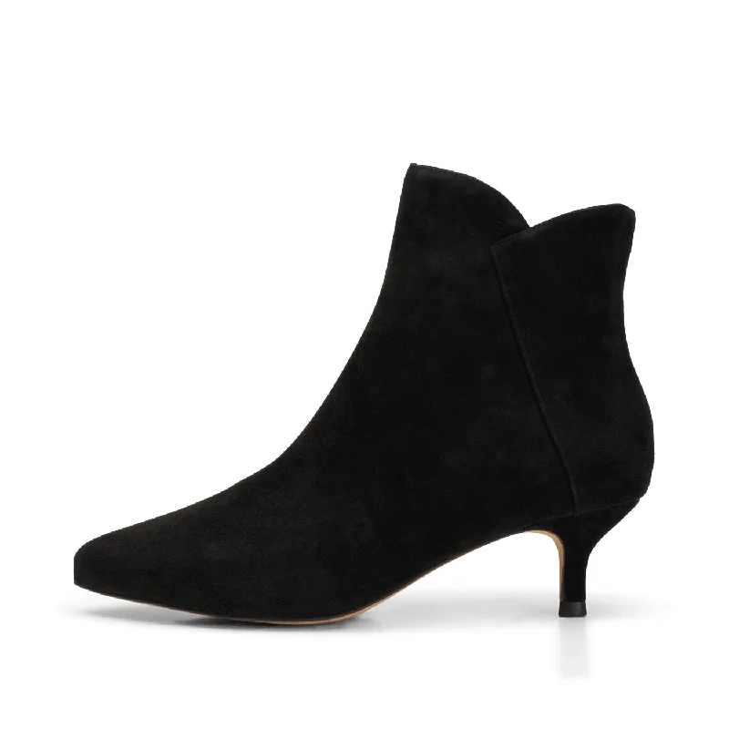 Cozy Chic Promotions Saga boot suede - BLACK