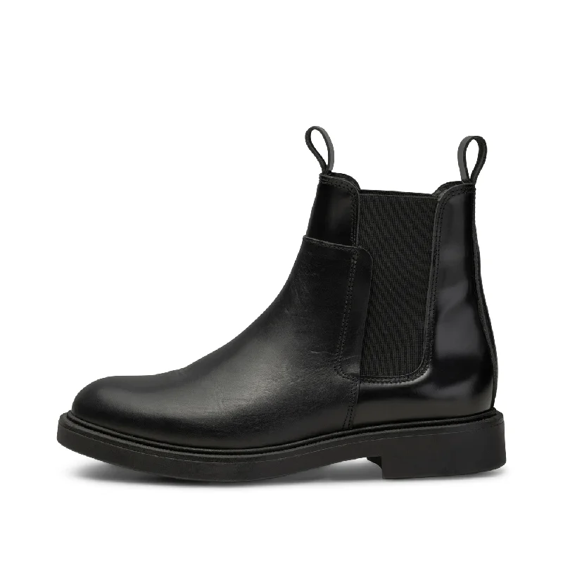Affordable Luxury Fashion Thyra chelsea boot leather - BLACK