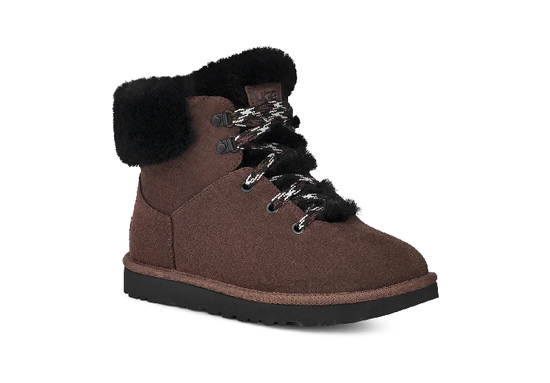 Non-Slip Shoes Ugg Classic Mini Alpine Lace