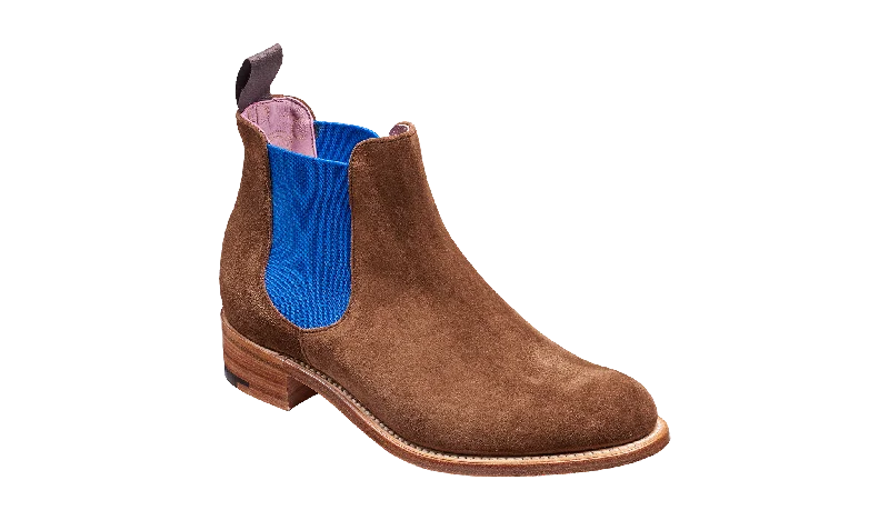 Bold Fashion Boots Sale Violet - Castagnia Suede / Blue Elastic