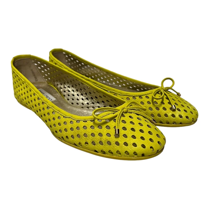 Must Haves JIMMY CHOO/Flat Shoes/EU 37.5/YEL/