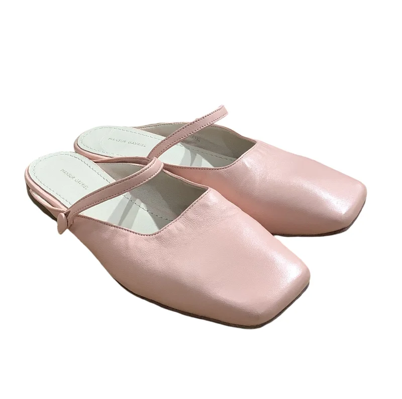 Hot Picks Mansur Gavriel/Flat Shoes/EU 36/Leather/PNK/