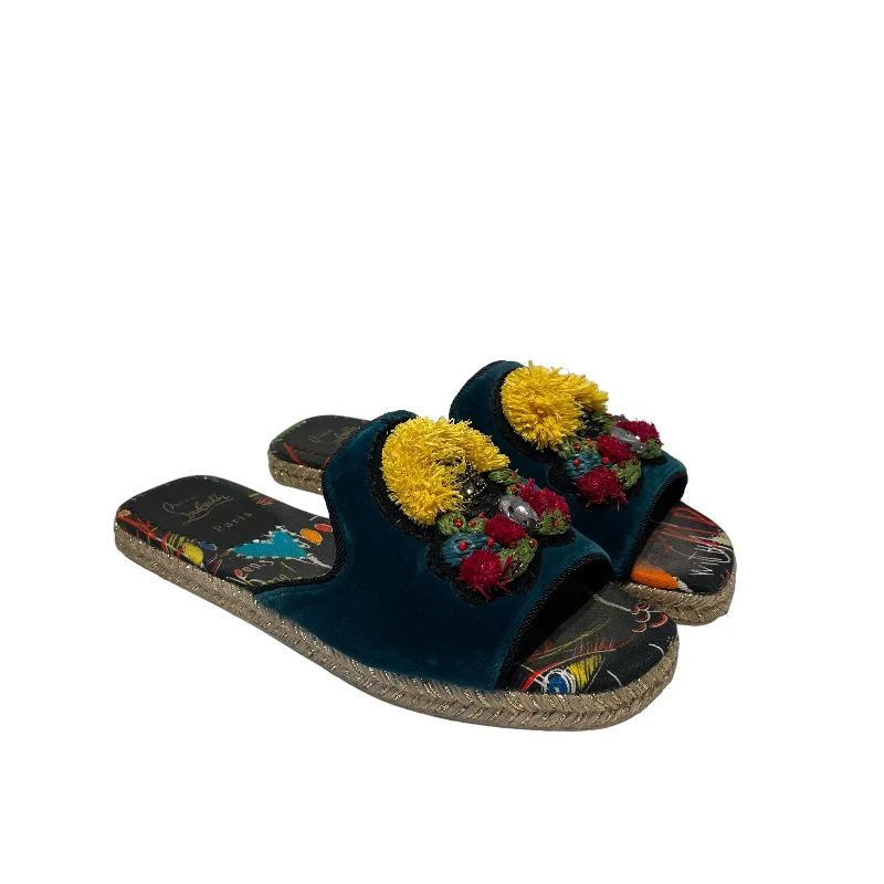 Season Offer Christian Louboutin/Flat Shoes/US 8.5/All Over Print/MLT/