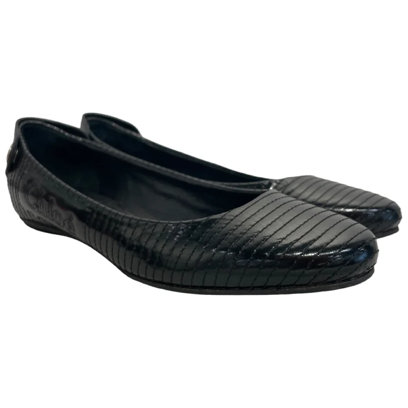 Don't Miss Out Chloe/Flat Shoes/US 7/BLK/