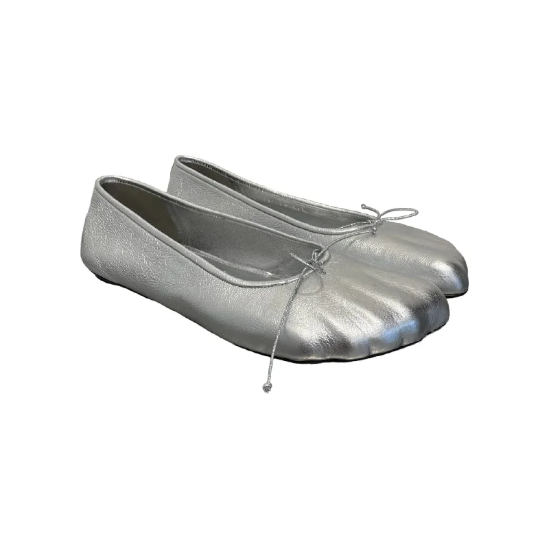 Massive Savings BALENCIAGA/Flat Shoes/EU 40.5/SLV/Anatomic Ballerina Flat