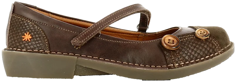Easy Elegance Sales ART 0922 Bergen Natural Brushed Women's Flat