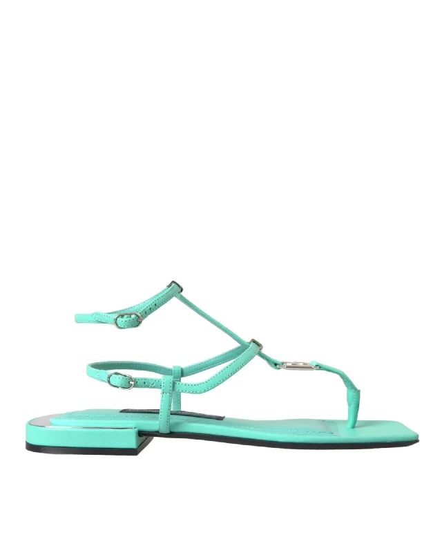 Women's Everyday Shoes Dolce & Gabbana  Women's Thong Sandals Mint Green