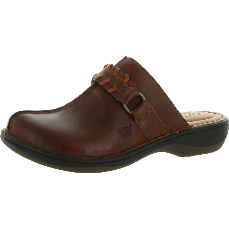 Comfortable Casual Loafers Talquin Womens Leather Slip On Clogs