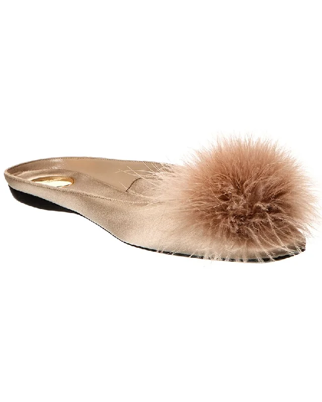Comfortable Boots Sale Saint Laurent Lido Satin Flat