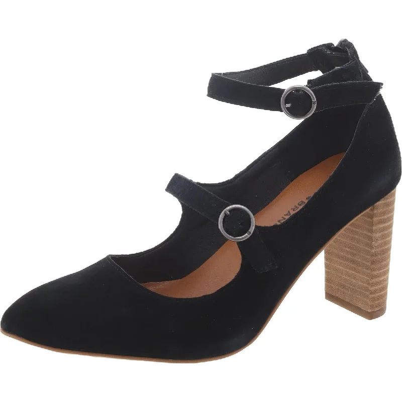 Slip-Resistant Footwear Promotion Mixlier Womens Double Buckle Zip Up Mary Janes