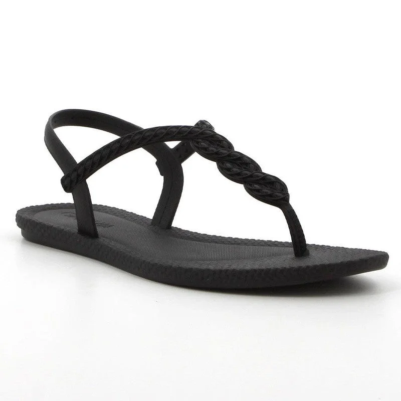 Slip-On Shoes Promotion Grendha Back Strap 3 Sandals - Black