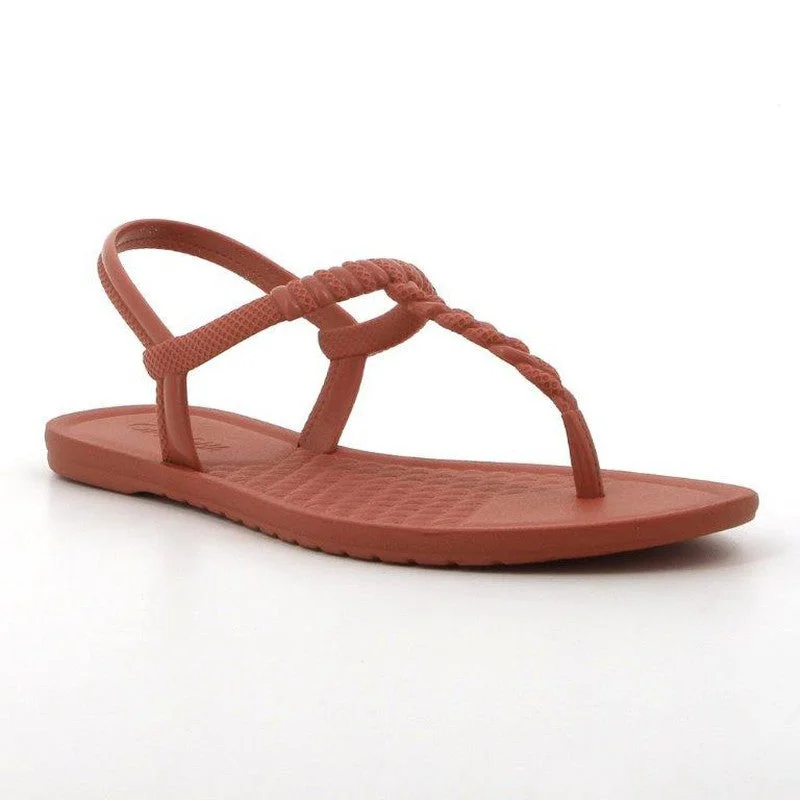 Soft Sole Shoes Discount Grendha Back Strap Sandals - Nude