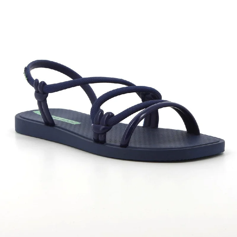 Elegant Women's Heels Ipanema Strappy Sandal With Back Strap - Navy