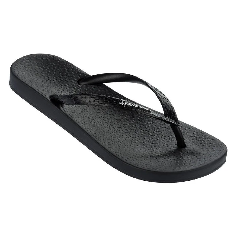 Trendy Pulse Ipanema Thong Sandals - Black