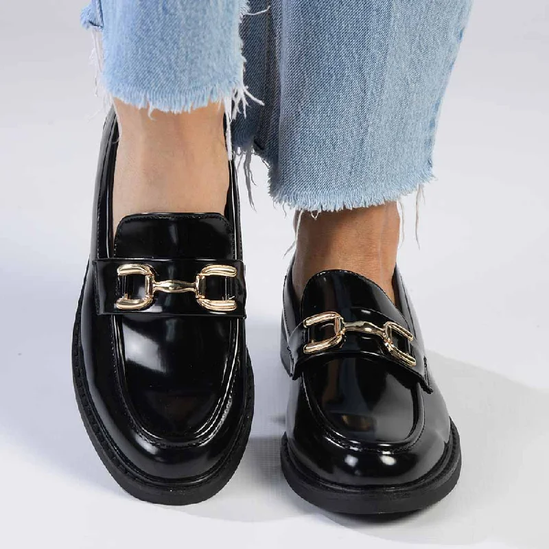 Exclusive Sale Madison Blarkley Ladies Loafers - Black