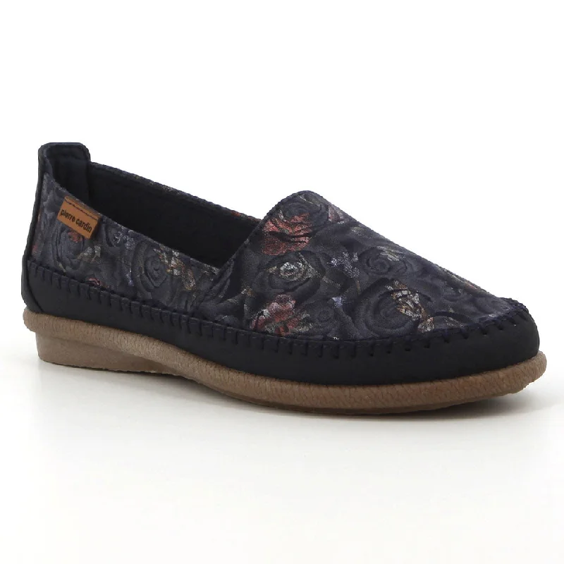 Ride The Style Wave Pierre Cardin Riviera 15 Loafer - Navy Floral