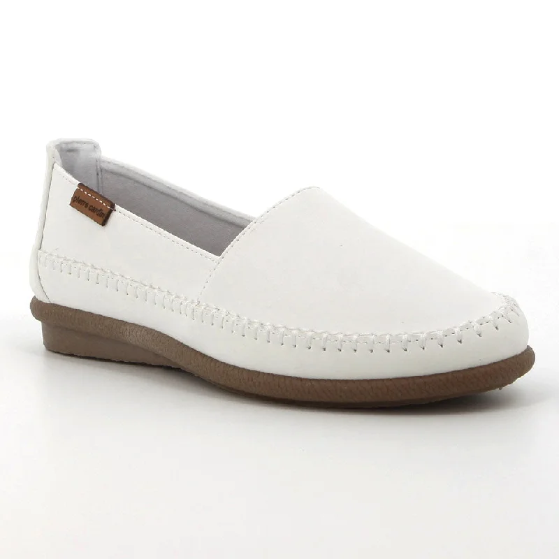 Dive Into Trendy Styles Pierre Cardin Riviera 15 Loafer - White