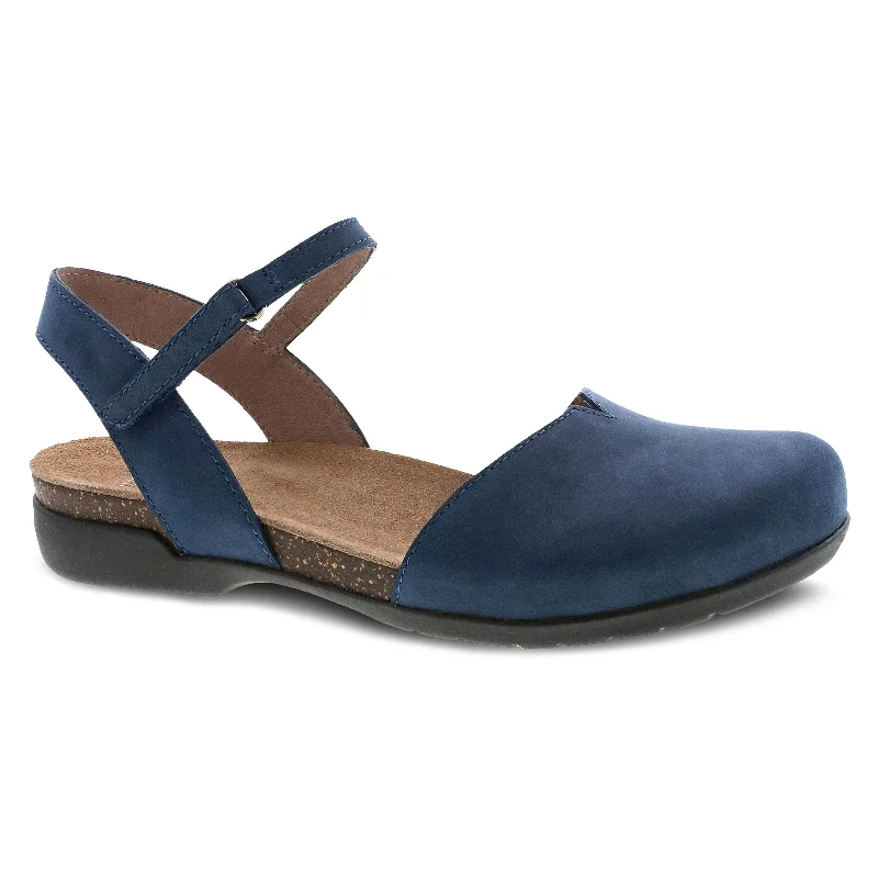 Romantic Fashion Discounts Rowan Navy Milled Nubuck