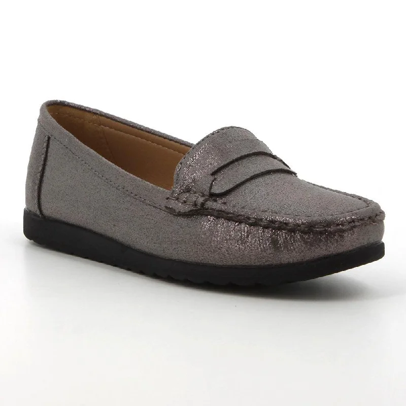 All-Day Comfort Shoes Soft Style by Hush Puppies Horene Loafer - Gunmetal