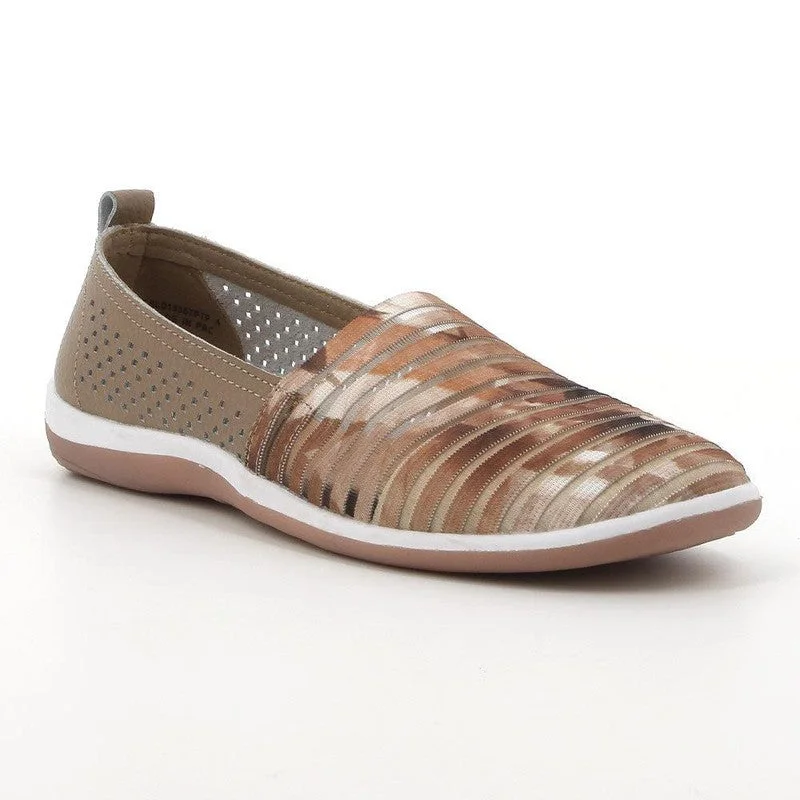 Statement Casual Shoes Soft style by Hush Puppies Soft Sonora Slip Multi - Taupe