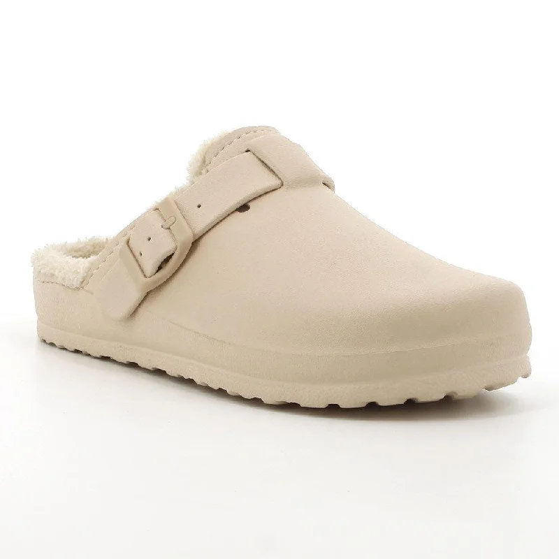 Stylish Savings Soft Style by Hush Puppy Desi Fur Slip On - Nude