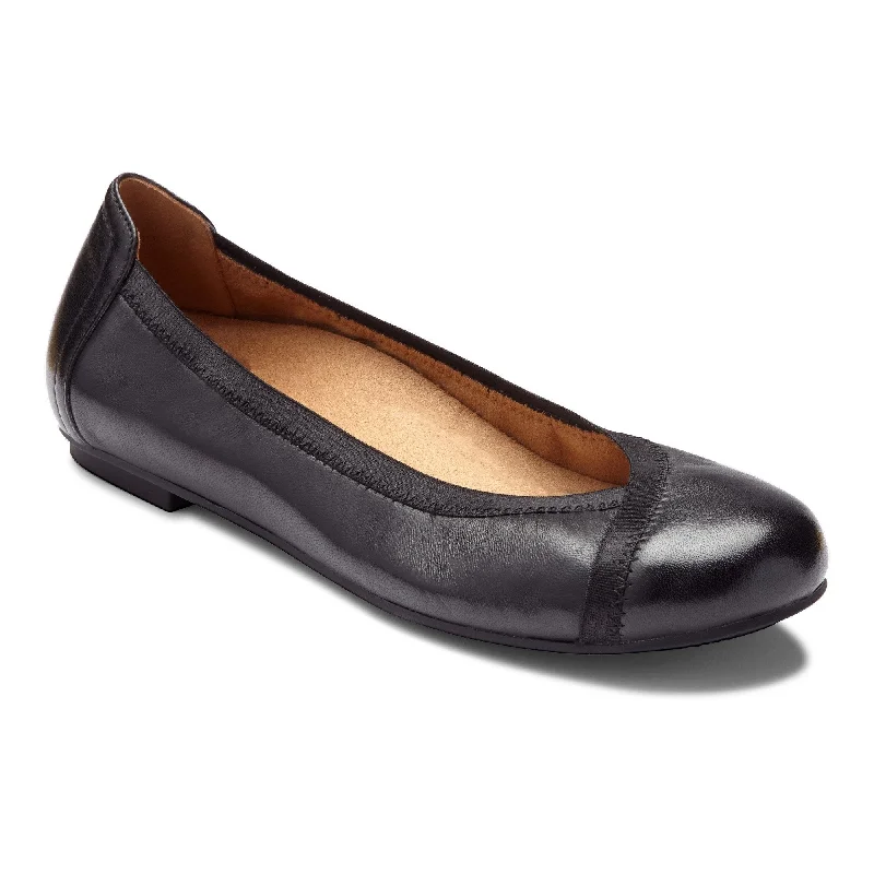 Statement Boots Offer VIONIC CAROLL FLAT BLACK MEDIUM AND WIDE