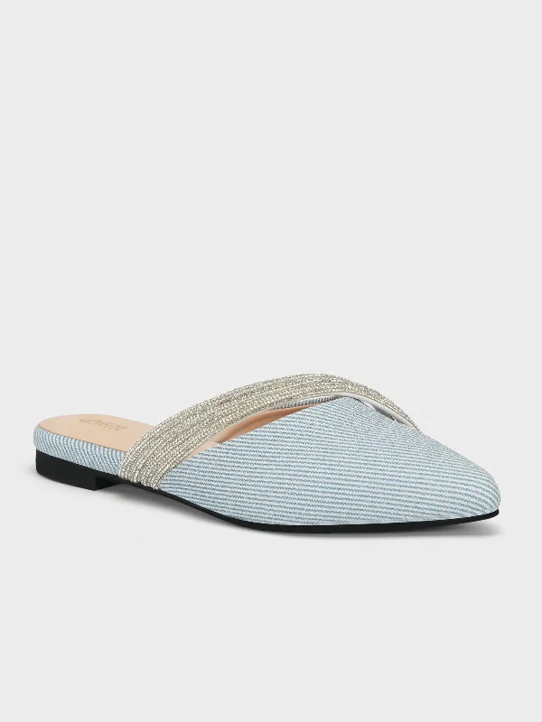 Fashion Sale Women "MACARIA" Pointed Slide-in Slippers