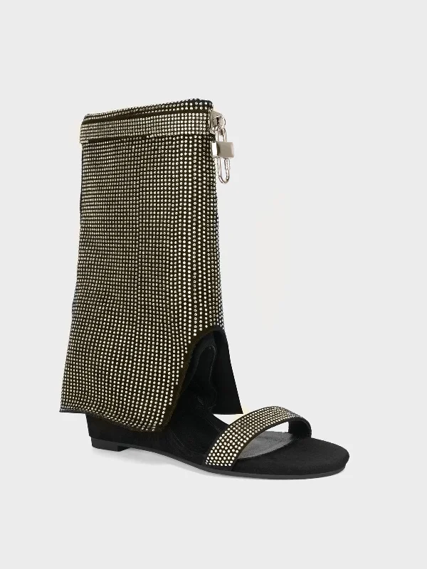 Comfortable Work Shoes Women "MANICA" Stylish Wedge Sandals