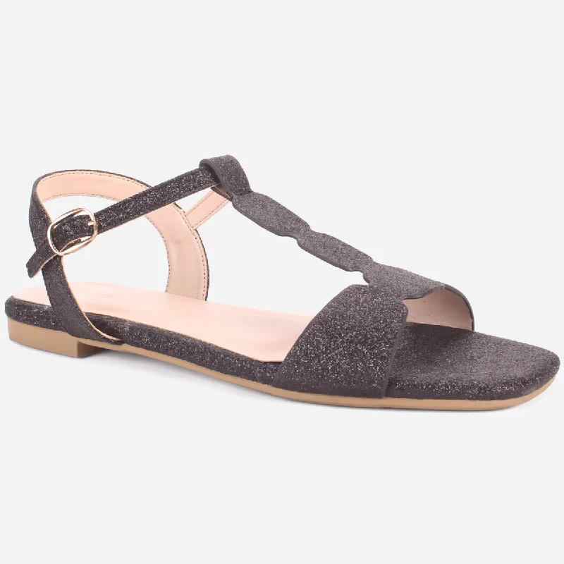 Comfortable Maternity Shoes Womens "BENNU" Shimmery Summer Sandals