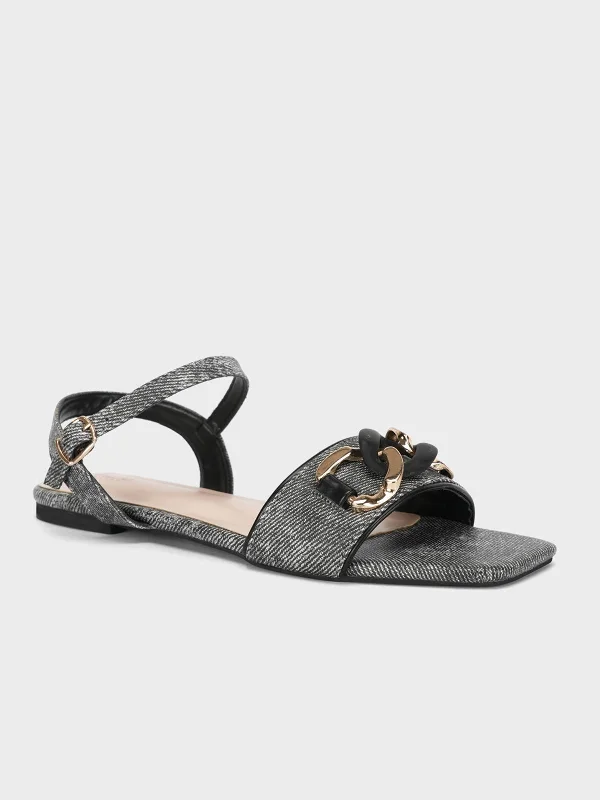 Women's Sleek Dress Shoes Women's "EUROA" Comfort Flat Sandals