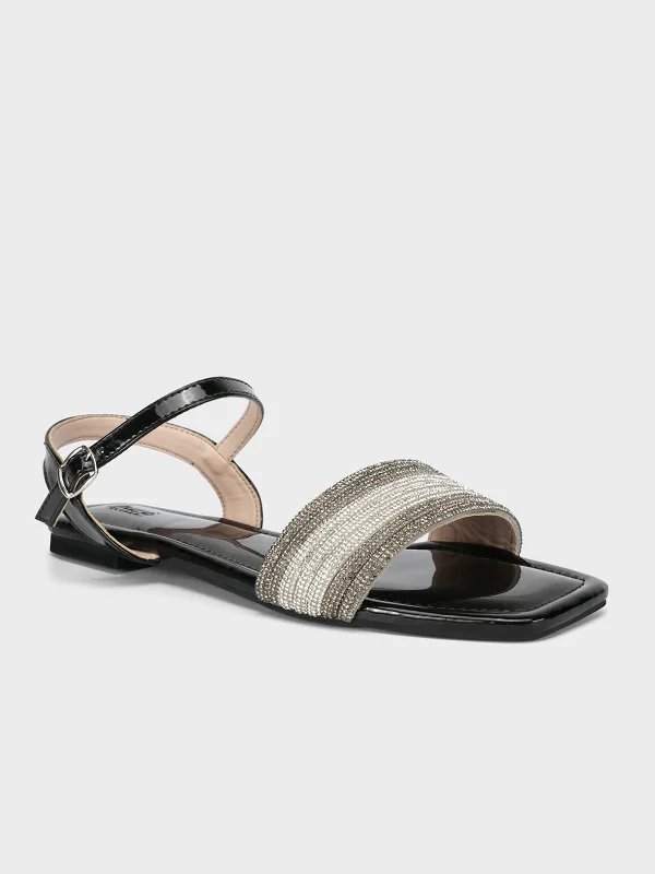 Women's Breathable Flats Womens "ISHIRIA" Fancy Flat Sandals