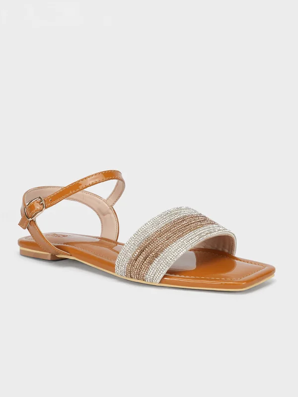 Women's Adventure-Ready Shoes Womens "ISHIRIA" Fancy Flat Sandals