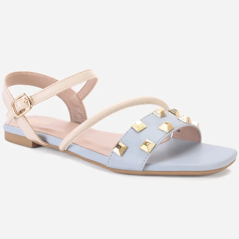 Sophisticated Boots Sale Women's "RHINOTA" Stud Detailing Sandals