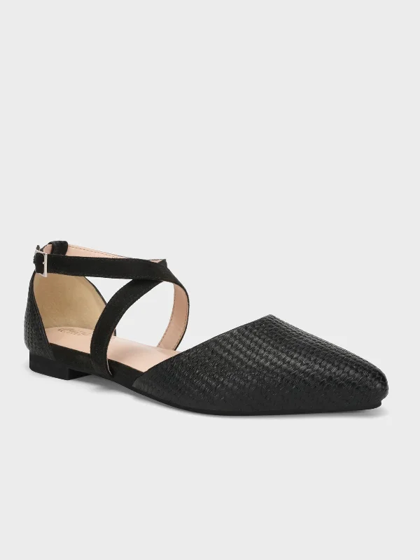 Fashion-Forward Women's Shoes Women's "ROSETTA" Crossover Design Sandals
